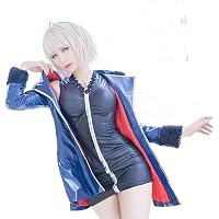Amazon.co.jp: 【FGO】モルガンの霊衣“冬の女王” コスプレ衣装